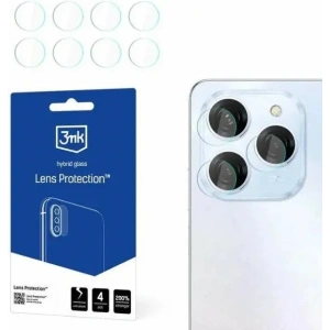 Hurtownia GSM - Sticlă hibridă pentru obiectivul aparatului 3MK Lens Protect Tecno Spark 20 Pro [4 PACK] - 3MK6520 - {ean13} - Hurt