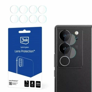 Szkło hybrydowe na obiektyw aparatu 3MK Lens Protect Vivo V29 5G [4 PACK] - Vivo - 3MK