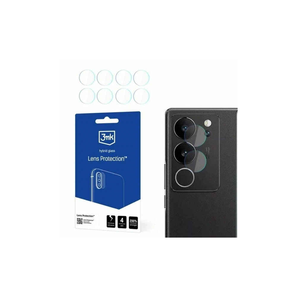 Hurtownia GSM - Hybridglas für die Kameraobjektiv 3MK Lens Protect Vivo V29 5G [4 PACK] - 3MK6521 - {ean13} - Hurt