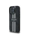 Hurtownia GSM - Case Guess GUHMP16LP4RPSK Apple iPhone 16 Pro Hardcase 4G mit gedruckten Streifen MagSafe schwarz - GUE3463 - {ean13} - Hurt
