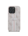 Hurtownia GSM - Case Guess GUHMP16LP4RPSP für Apple iPhone 16 Pro Hardcase 4G Gedruckte Streifen MagSafe rosa - GUE3464 - {ean13} - Hurt