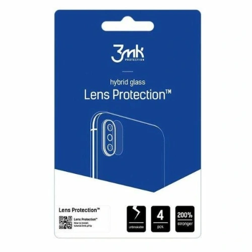 Szkło hybrydowe na obiektyw aparatu 3MK Lens Protect Xiaomi Mix Fold 3 (front) [4 PACK] - Mix Series - 3MK