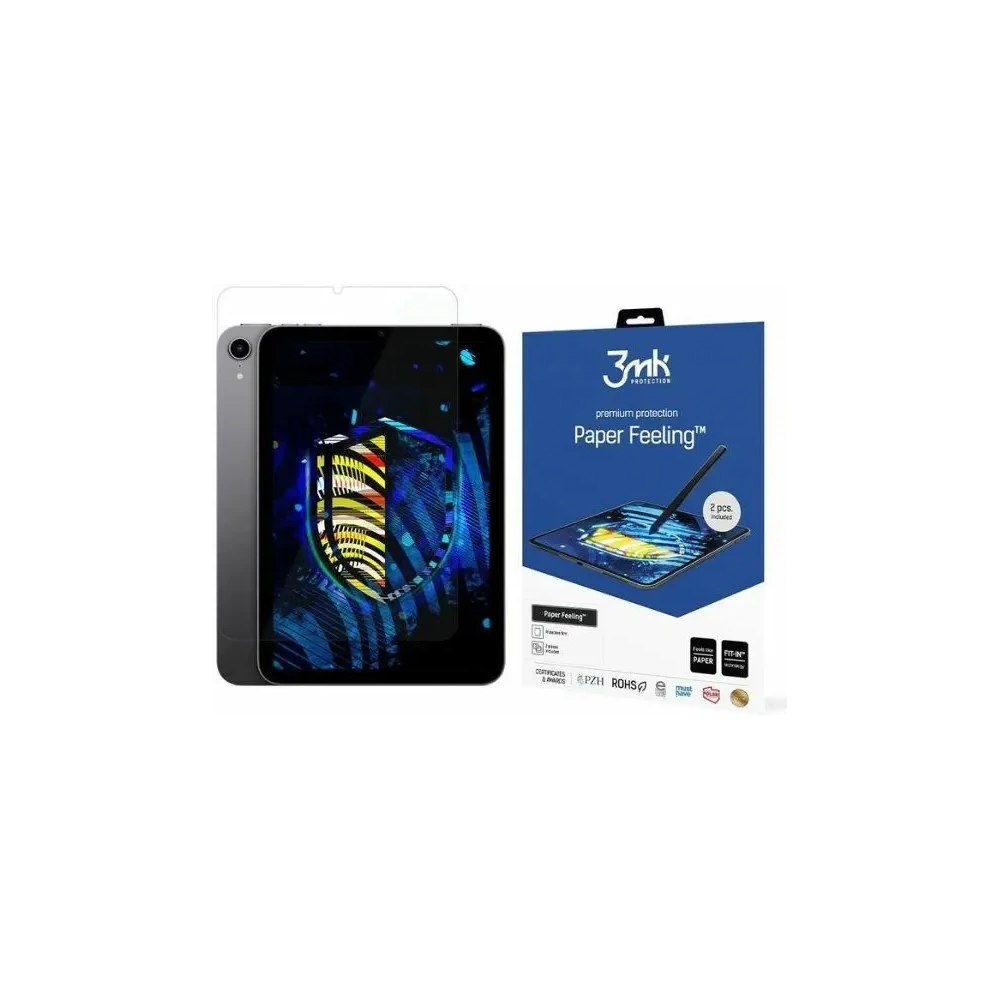 Hurtownia GSM - Fólia 3MK PaperFeeling Apple iPad mini 8.3" 2021 (6. generáció) / iPad mini 8.3" 2024 7gen [2 PACK] - 3MK6534 - {ean13} - Hurt