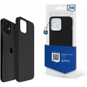 Hurtownia GSM - Etui 3MK szilikon tok Apple iPhone 12 Mini fekete - 3MK6535 - {ean13} - Hurt