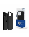 Etui 3MK szilikon tok Apple iPhone 12 Mini fekete