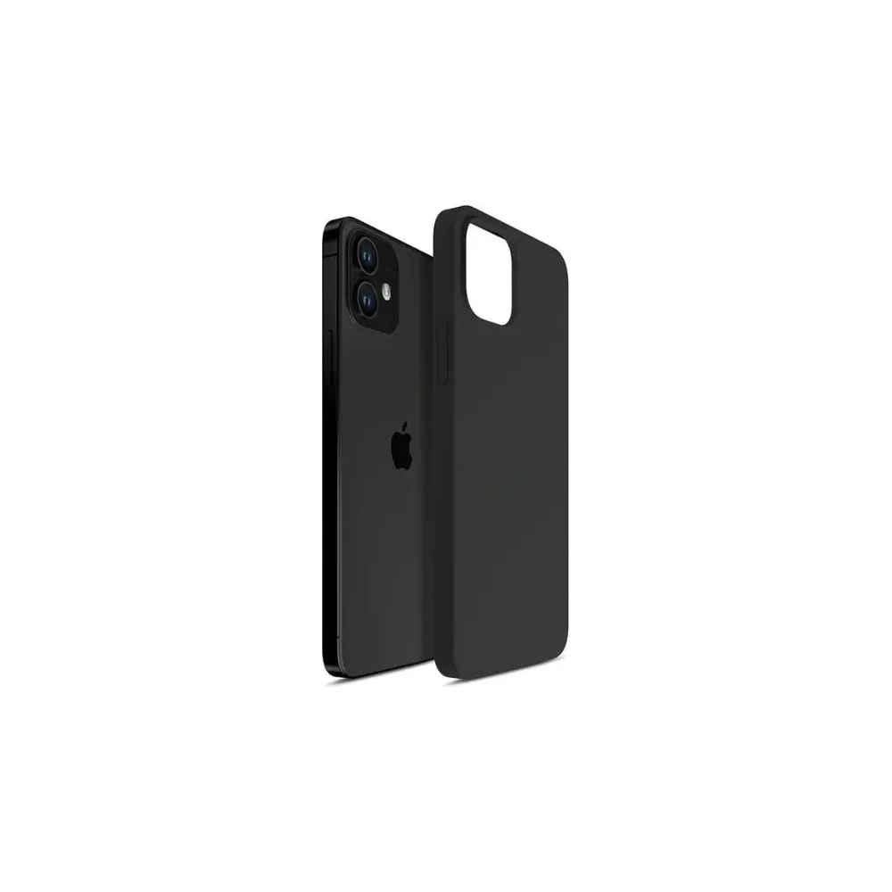 Hurtownia GSM - Etui 3MK szilikon tok Apple iPhone 12 Mini fekete - 3MK6535 - {ean13} - Hurt