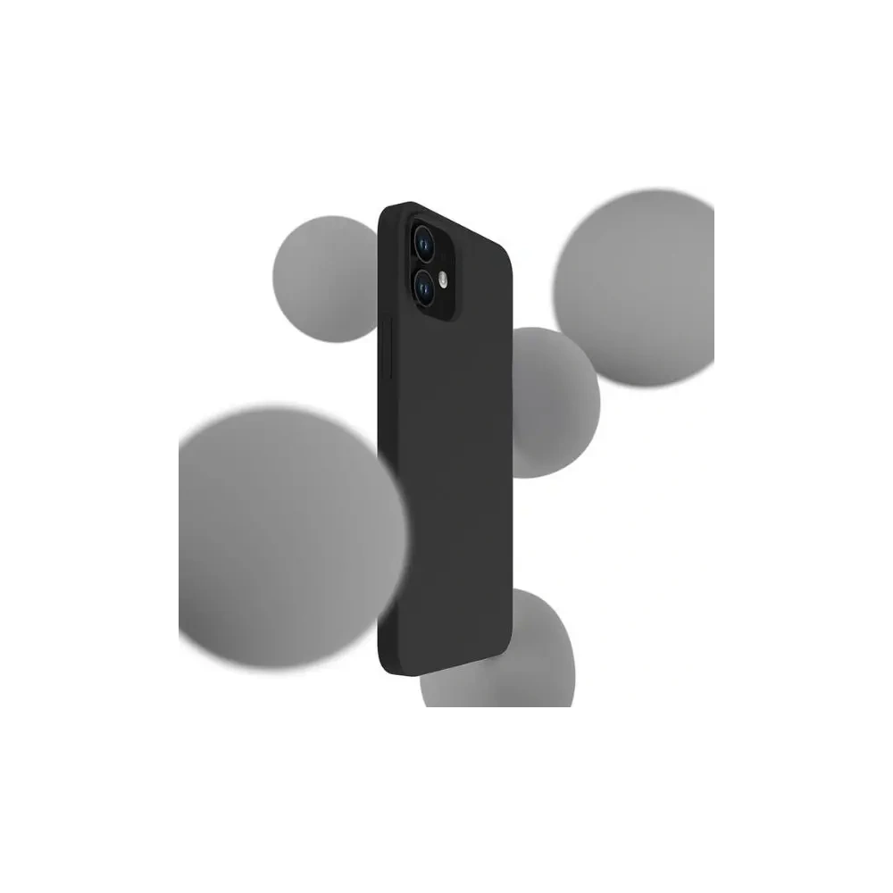 Hurtownia GSM - Etui 3MK szilikon tok Apple iPhone 12 Mini fekete - 3MK6535 - {ean13} - Hurt