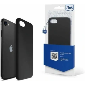 Hurtownia GSM - Etui 3MK szilikon tok Apple iPhone 7/8/SE 2020/2022 fekete - 3MK6536 - {ean13} - Hurt