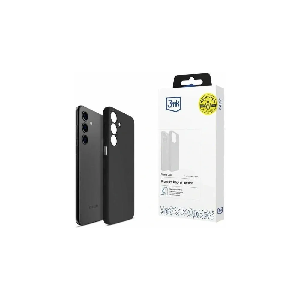 Wholesale Case 3MK Silicone Case Samsung Galaxy A15 5G black - 3MK6537 - {ean13} - Hurt