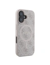 Wholesale Case Guess GUHMP16SG4GFRP Apple iPhone 16 hardcase 4G Ring Classic Logo MagSafe pink - GUE3466 - {ean13} - Hurt