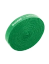 Taśma rzepowa, organizer kabli Baseus Rainbow Circle Velcro Straps 3m (zielony)