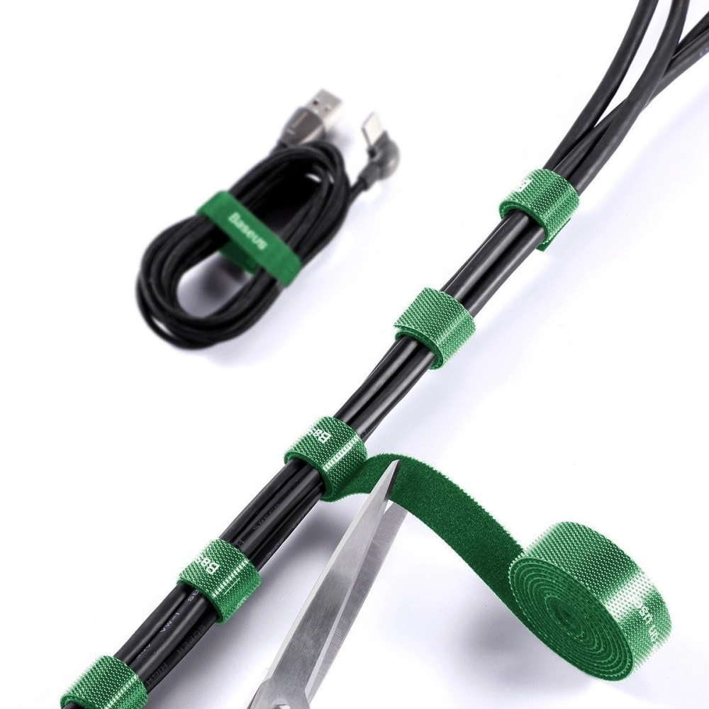 Wholesale Baseus Rainbow Circle Velcro Straps 3m Green - BSU908GRN - {ean13} - Hurt