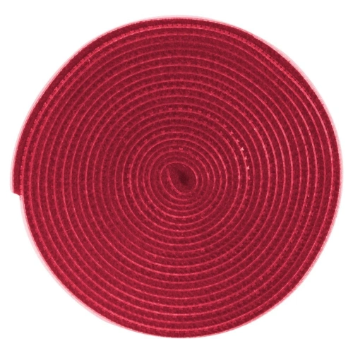 Taśma rzepowa, organizer kabli Baseus Rainbow Circle Velcro Straps 3m (czerwony)