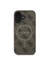 Wholesale Case Guess GUHMP16SG4GFRW Apple iPhone 16 hardcase 4G Ring Classic Logo MagSafe brown - GUE3467 - {ean13} - Hurt