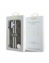 Wholesale Case Guess GUHMP16SP4RPSW Apple iPhone 16 hardcase 4G Printed Stripes MagSafe brown - GUE3468 - {ean13} - Hurt