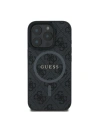 Hurtownia GSM - Etui Guess GUHMP16XG4GFRK Apple iPhone 16 Pro Max hardcase 4G Ring Classic Logo MagSafe negru - GUE3469 - {ean13} - Hurt