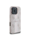 Hurtownia GSM - Etui Guess GUHMP16XP4RPSP Apple iPhone 16 Pro Max keménytok 4G Nyomtatott Csíkok MagSafe rózsaszín - GUE3474 - {ean13} - Hurt