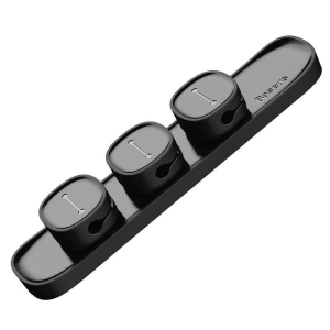 Wholesale Baseus Peas Cable Clip Black - BSU912BLK - {ean13} - Hurt
