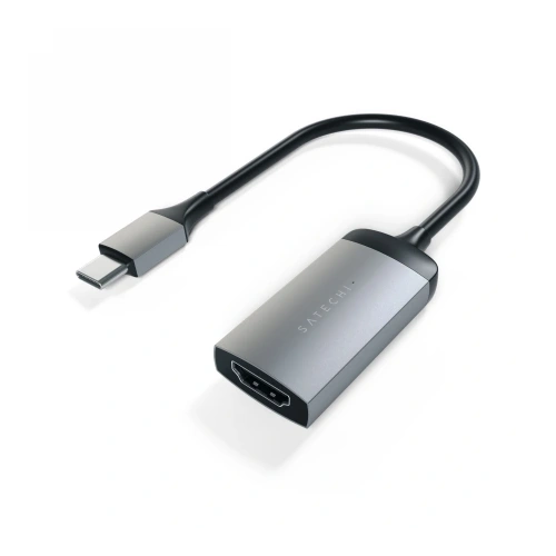 Adapter Satechi Aluminium USB-C / HDMI 4K60Hz (space gray) - Adaptery/HUBy - Satechi