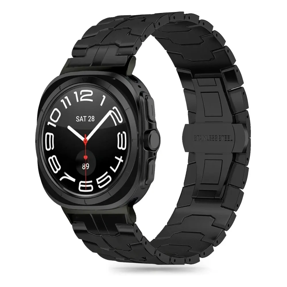 Hurtownia GSM - Pasek Tech-Protect Stainless Line Samsung Galaxy Watch Ultra 47mm Black - THP3062 - {ean13} - Hurt