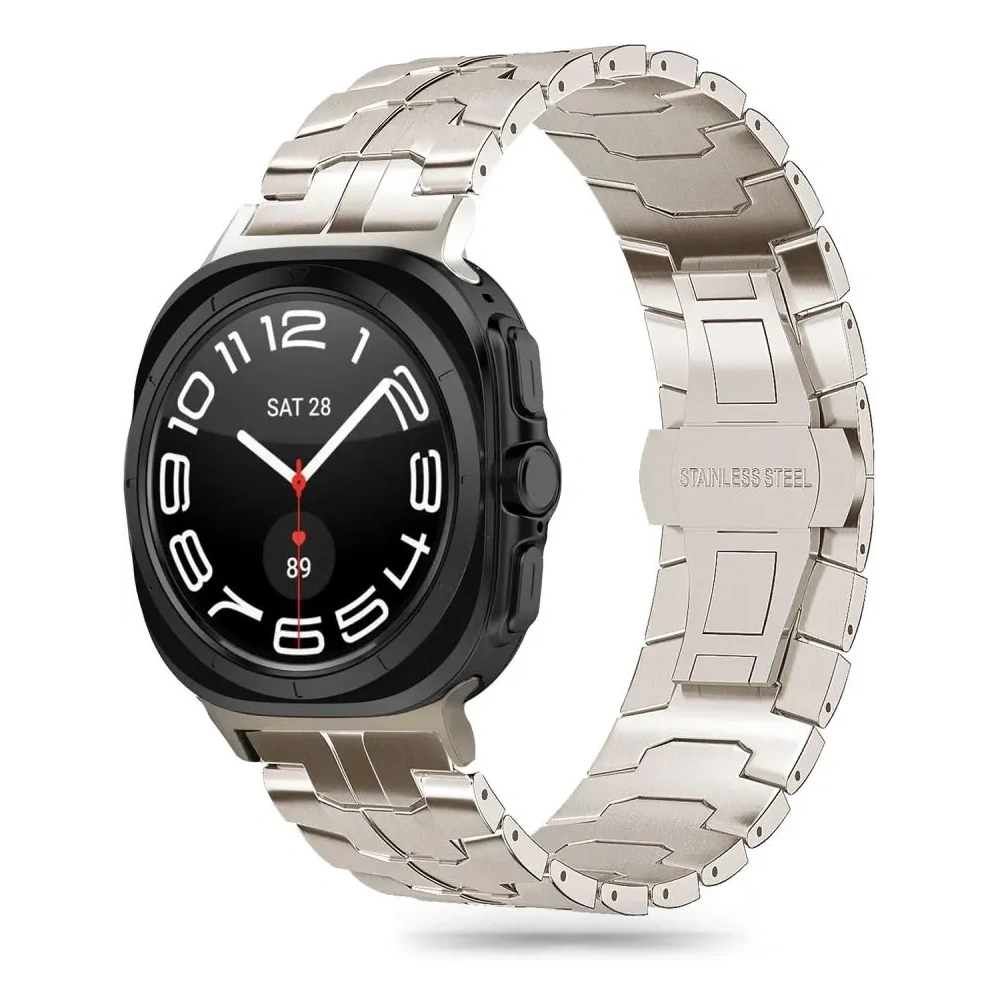 Hurtownia GSM - Pasek Tech-Protect Stainless Line Samsung Galaxy Watch Ultra 47mm Titán - THP3063 - {ean13} - Hurt