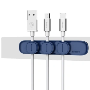 Hurtownia GSM - Organizer cabluri Baseus Peas, magnetic (albastru) - BSU913BLU - {ean13} - Hurt