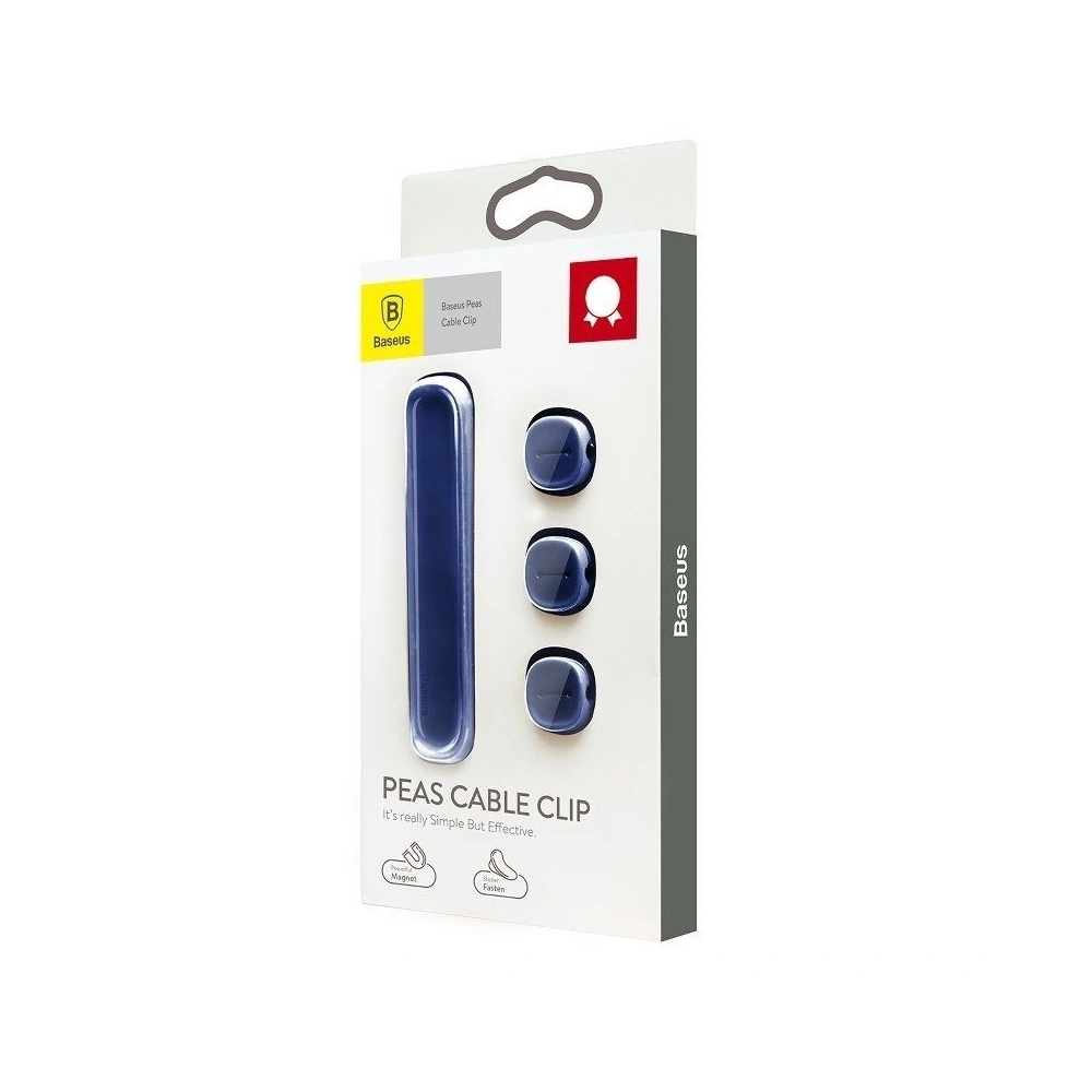 Hurtownia GSM - Organizer kabli Baseus Peas, magnetyczny (niebieski) - BSU913BLU - {ean13} - Hurt