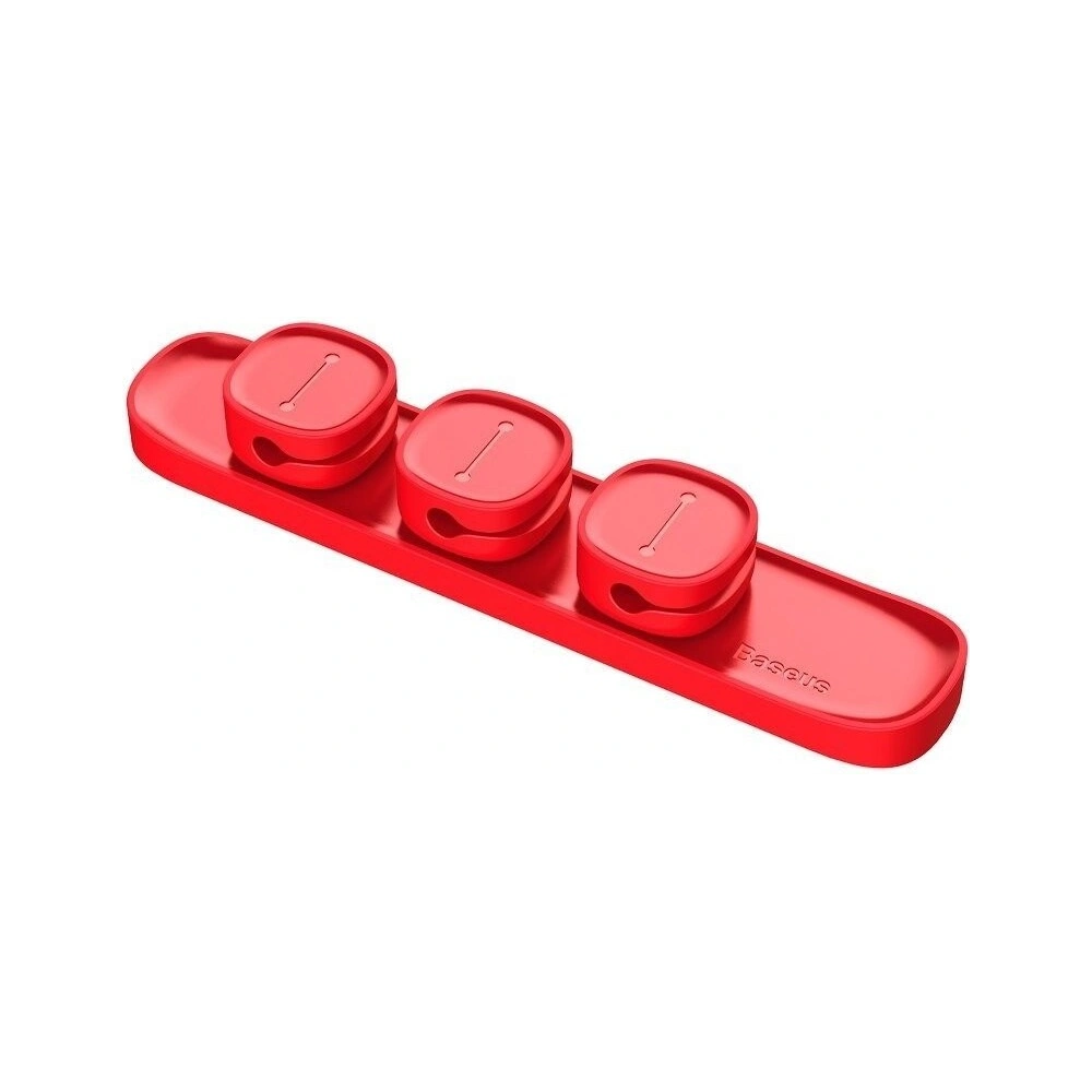 Hurtownia GSM - Organizer kabli Baseus Peas, magnetyczny (czerwony) - BSU914RED - {ean13} - Hurt