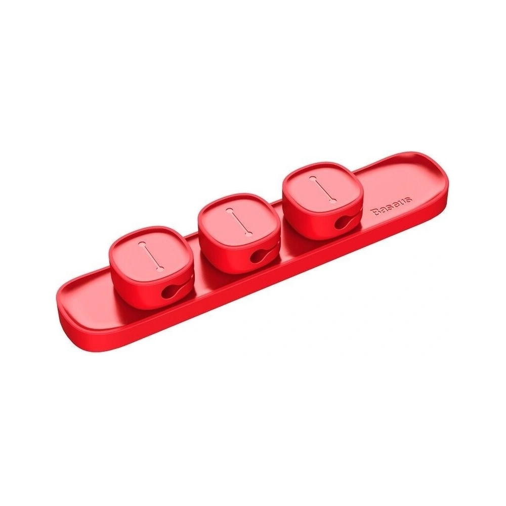 Wholesale Baseus Peas Cable Clip Red - BSU914RED - {ean13} - Hurt
