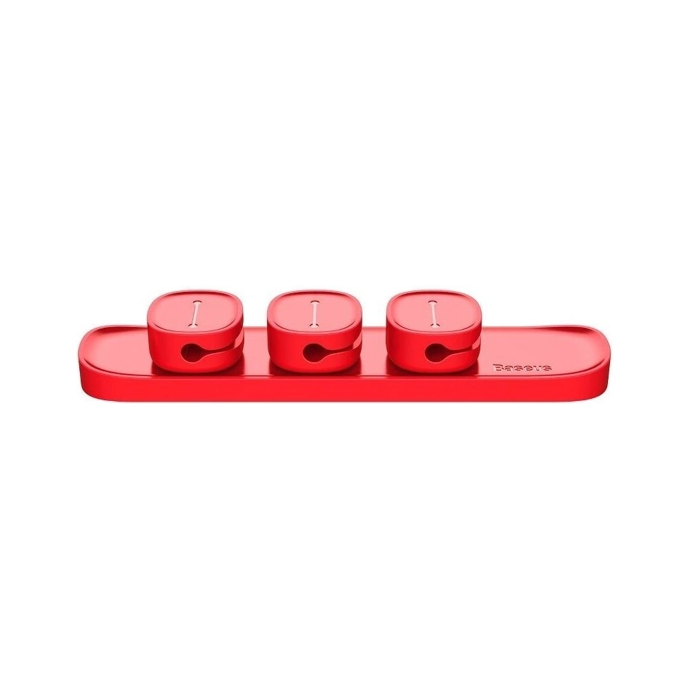 Hurtownia GSM - Organizer kabli Baseus Peas, magnetyczny (czerwony) - BSU914RED - {ean13} - Hurt