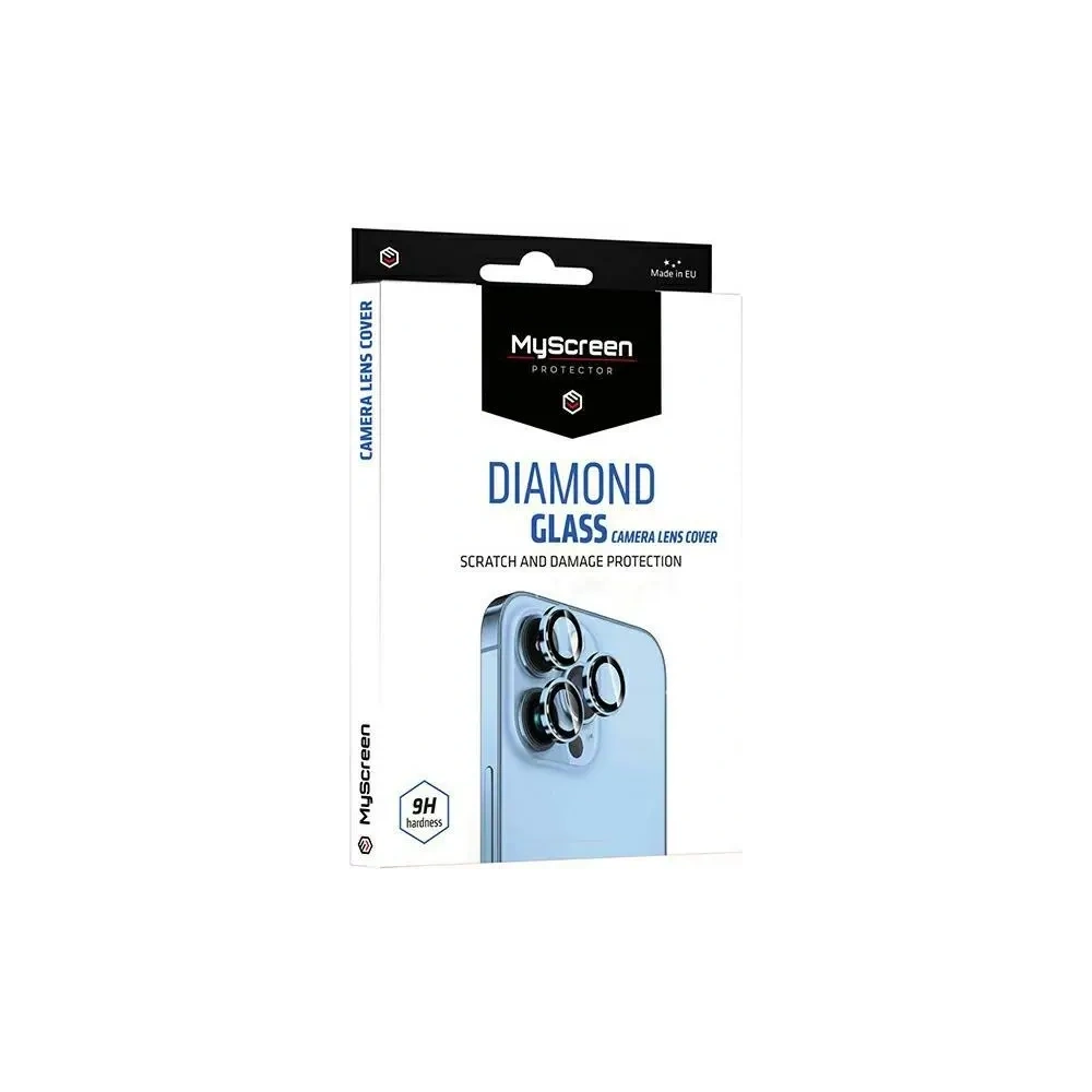 Hurtownia GSM - Szkło hartowane na obiektyw aparatu MyScreen Diamond Glass Camera Lens Cover Apple iPhone 15 Pro / 15 Pro Max czarny - MSRN578 - {ean13} - Hurt