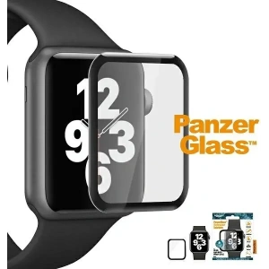 Hurtownia GSM - Sticlă securizată PanzerGlass Curved Apple Watch 4/5/6/SE 40mm negru - PZG696 - {ean13} - Hurt