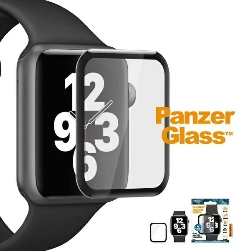 Szkło hartowane PanzerGlass Curved Apple Watch 4/5/6/SE 40mm czarny - Watch - PanzerGlass