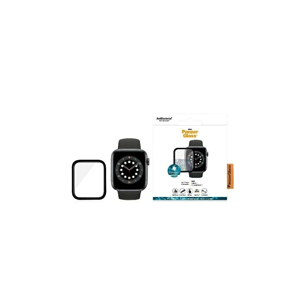Hurtownia GSM - Szkło hartowane PanzerGlass Curved Apple Watch 4/5/6/SE 44mm czarny - PZG697 - {ean13} - Hurt