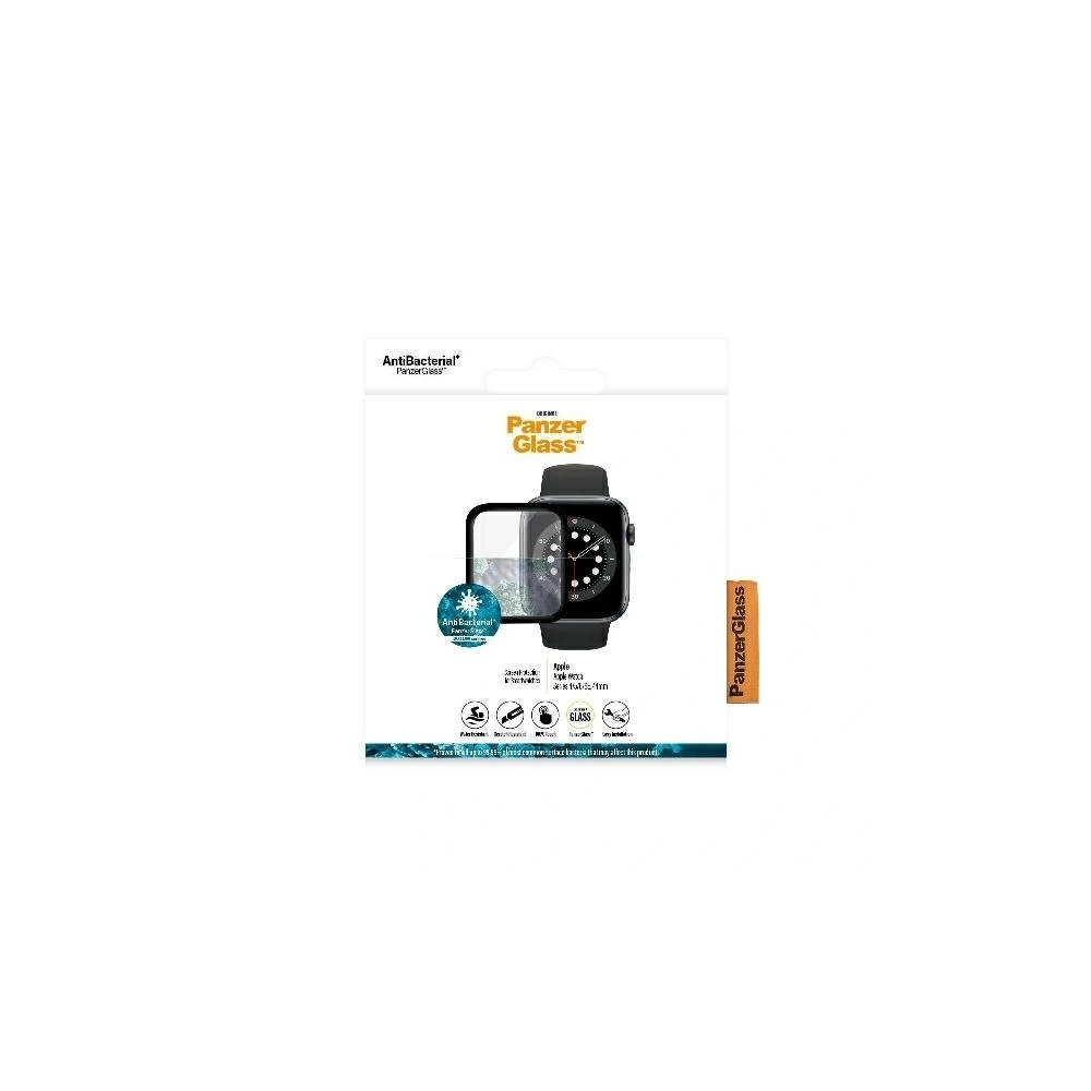 Hurtownia GSM - Szkło hartowane PanzerGlass Curved Apple Watch 4/5/6/SE 44mm czarny - PZG697 - {ean13} - Hurt