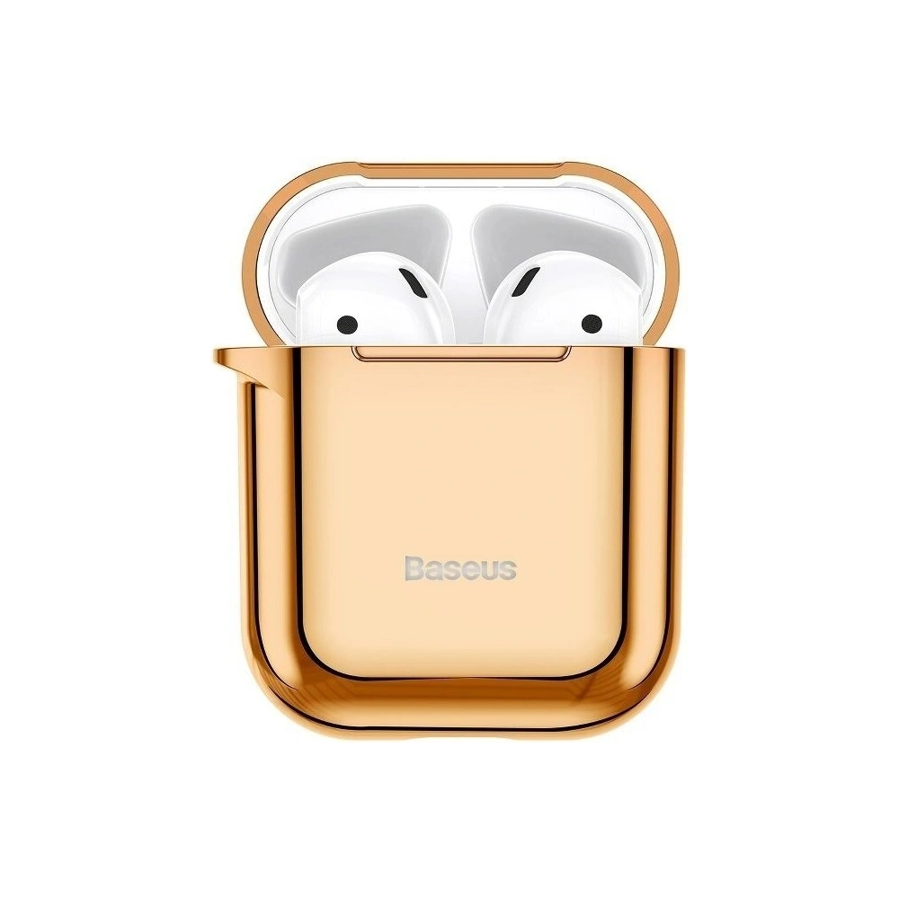 Hurtownia GSM - Etui Baseus Shining Hook Case pentru Apple AirPods (aurii) - BSU915GLD - {ean13} - Hurt