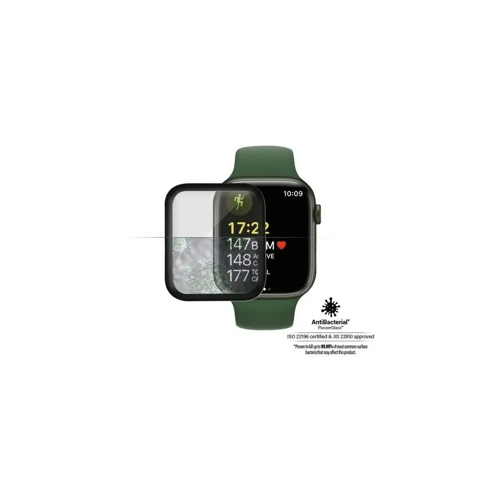 Hurtownia GSM - Szkło hartowane PanzerGlass Curved Apple Watch 7 41mm czarny - PZG698 - {ean13} - Hurt