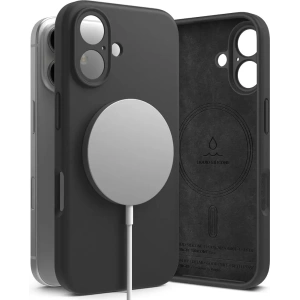 Hurtownia GSM - Ringke Silicone Magnetic MagSafe Apple iPhone 16 Negru - RGK2019 - {ean13} - Hurt