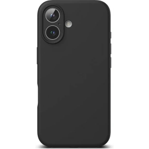 Case Ringke Silicone Magnetic MagSafe Apple iPhone 16 Black - iPhone 16 - Ringke