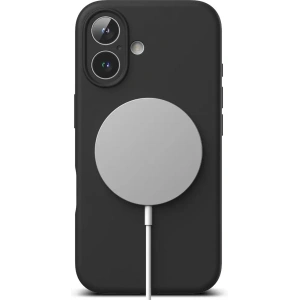 Hurtownia GSM - Ringke Silikon Magnetisch MagSafe Apple iPhone 16 Schwarz - RGK2019 - {ean13} - Hurt