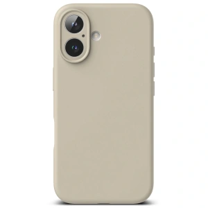 Case Ringke Silicone Magnetic MagSafe Apple iPhone 16 Stone - iPhone 16 - Ringke
