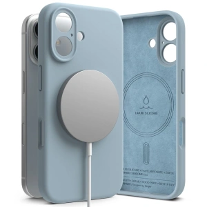 Hurtownia GSM - Ringke Silikon Magnetisch MagSafe Apple iPhone 16 Blau - RGK2021 - {ean13} - Hurt