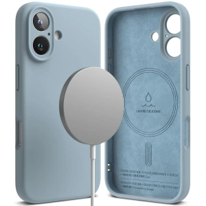 Hurtownia GSM - Ringke Silicon Magnetic MagSafe Apple iPhone 16 Albastru - RGK2021 - {ean13} - Hurt