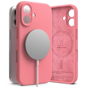 Hurtownia GSM - Ringke Silicone Magnetic MagSafe Apple iPhone 16 Roz - RGK2023 - {ean13} - Hurt