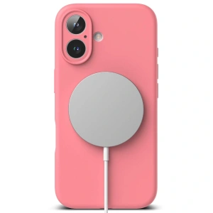 Hurtownia GSM - Etui Ringke Silicone Magnetic MagSafe Apple iPhone 16 Pink - RGK2023 - {ean13} - Hurt