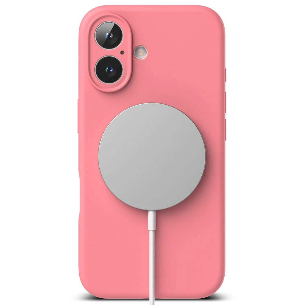 Hurtownia GSM - Ringke Silicone Magnetic MagSafe Apple iPhone 16 Roz - RGK2023 - {ean13} - Hurt