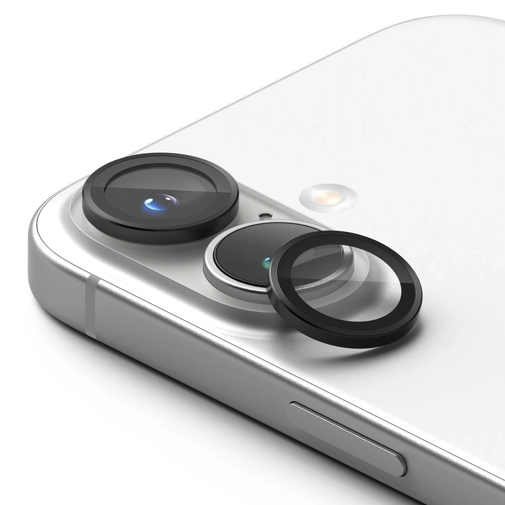 Wholesale Overlay Ringke Camera Frame Protector Apple iPhone 16 / 16 Plus Black [2 PACK] - RGK2024 - {ean13} - Hurt