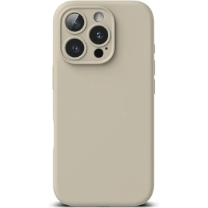 Case Ringke Silicone Magnetic MagSafe Apple iPhone 16 Pro Stone - iPhone 16 Pro - Ringke