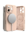 Ringke Silicone Magnetic MagSafe Apple iPhone 16 Pro Pink Sand - iPhone 16 Pro - Ringke