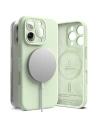 Etui Ringke Silicone Magnetic MagSafe Apple iPhone 16 Pro Soft Mint - iPhone 16 Pro - Ringke